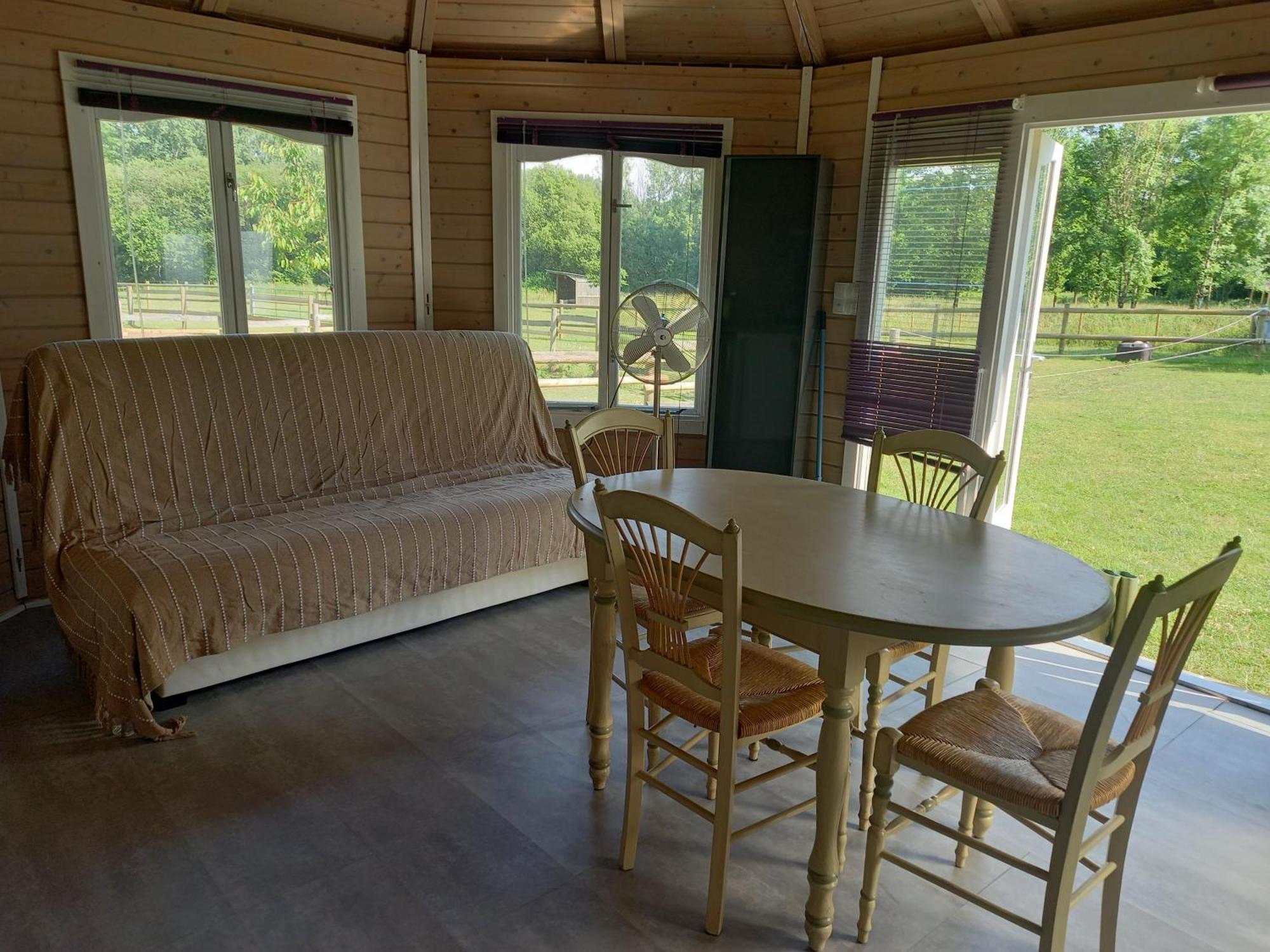 Chalet Au Coeur De La Nature Le Grand-Lucé المظهر الخارجي الصورة