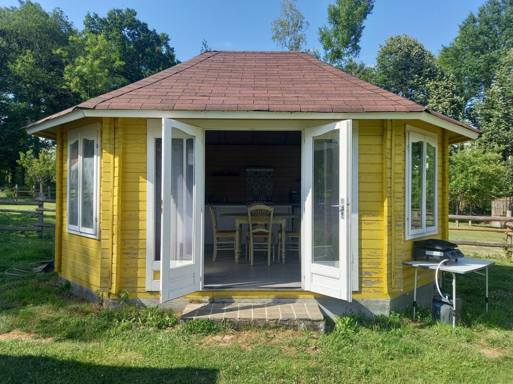Chalet Au Coeur De La Nature Le Grand-Lucé المظهر الخارجي الصورة