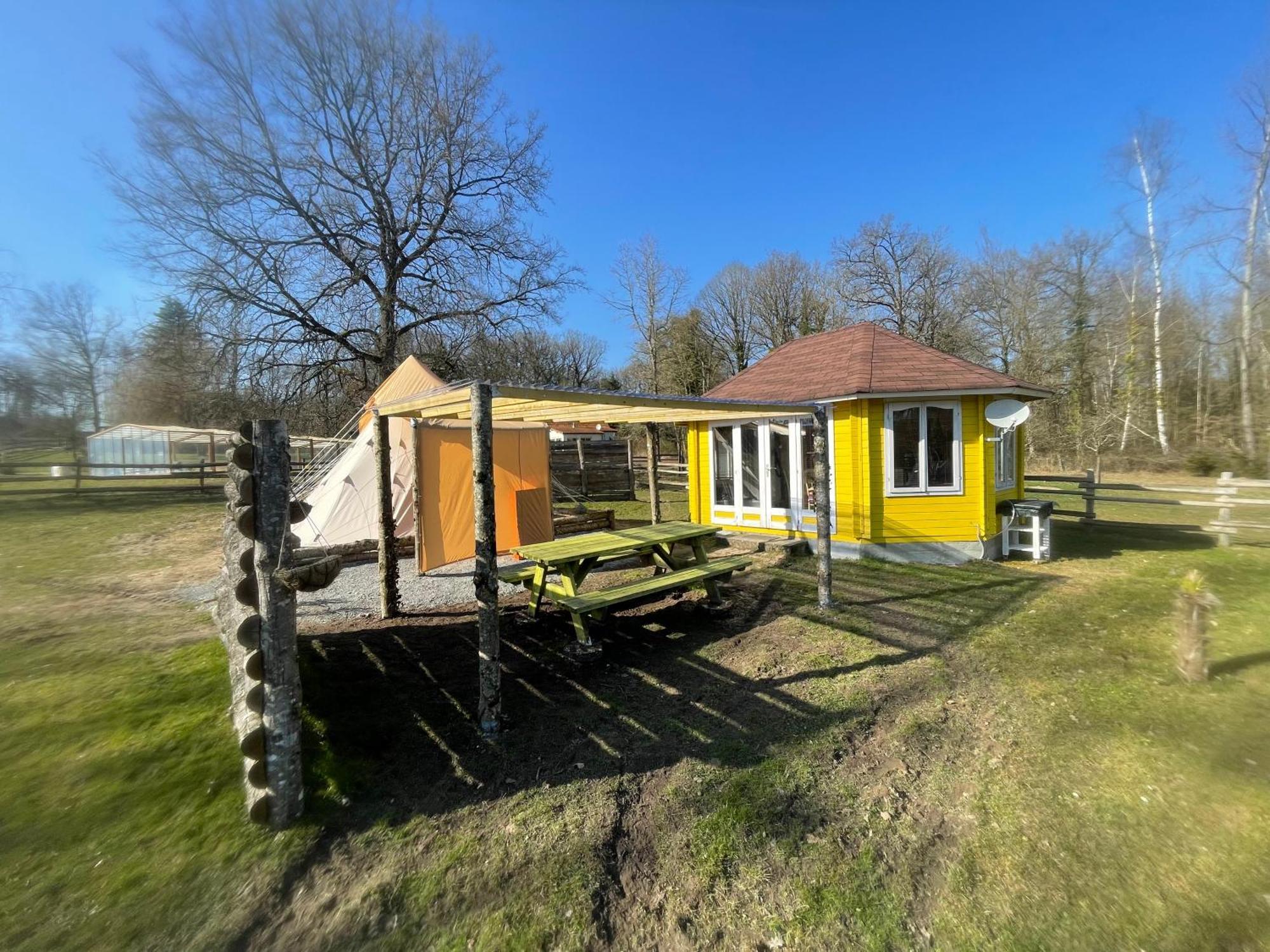 Chalet Au Coeur De La Nature Le Grand-Lucé المظهر الخارجي الصورة